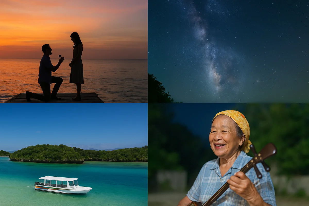 石垣島で一生の思い出を。感動のプロポーズおすすめ5選~海、星空、絶景、そして”あの瞬間”の演出をあなたに~